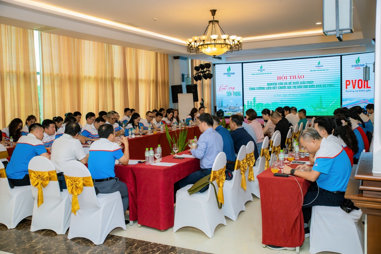 Hội thảo tăng cường li&ecirc;n kết chuỗi gi&aacute; trị dầu kh&iacute; giữa BSR v&agrave; PVOIL.