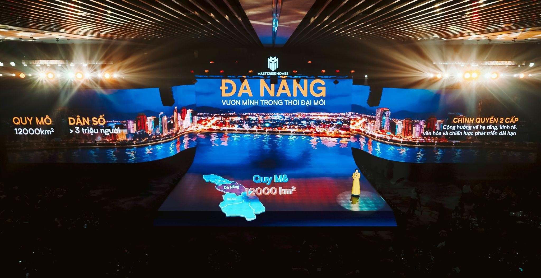 Không gian nghệ thuật đầy cảm hứng của sự kiện “Sóng đôi giao hòa” dự án Masteri Rivera Danang