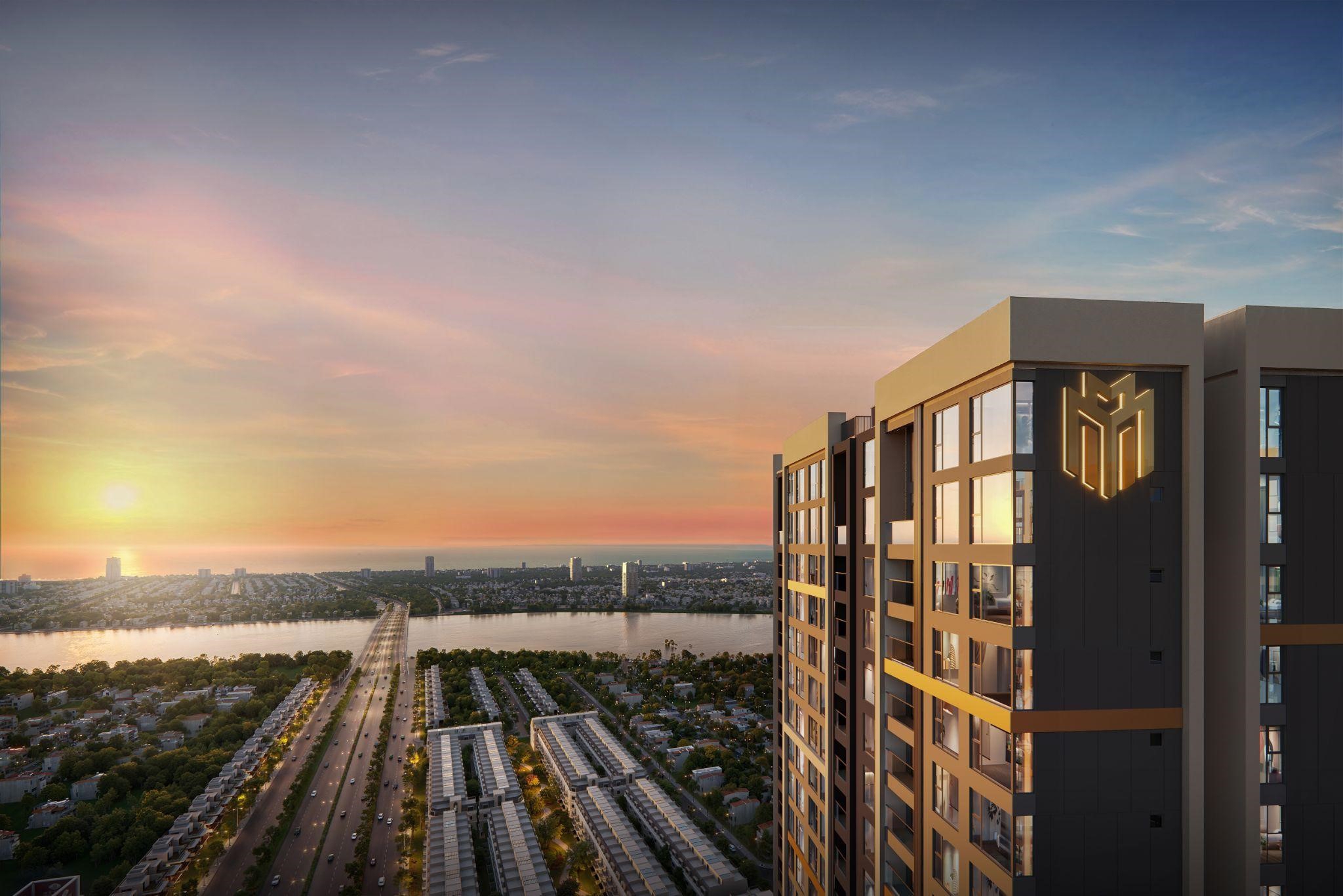 Tọa lạc nơi tr&aacute;i tim ph&aacute;t triển mới của Đ&agrave; Nẵng, Masteri Rivera Danang mở ra trải nghiệm sống giao h&ograve;a giữa thi&ecirc;n nhi&ecirc;n s&ocirc;ng nước v&agrave; nhịp sống đ&ocirc; thị.