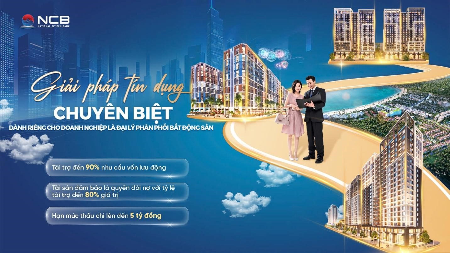 Nguồn lực t&iacute;n dụng từ NCB l&agrave; đ&ograve;n bẩy để doanh nghiệp tăng doanh số v&agrave; ph&aacute;t triển đội ngũ.