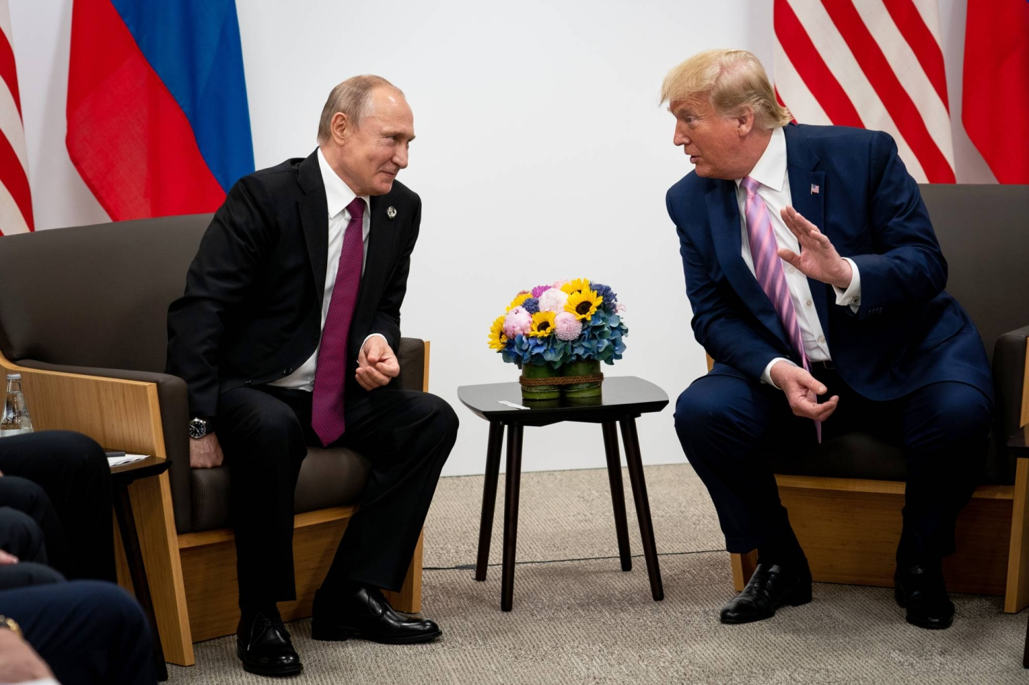 Tổng thống Nga Vladimir Putin và Tổng thống Mỹ Donald Trump - Ảnh: Reuters