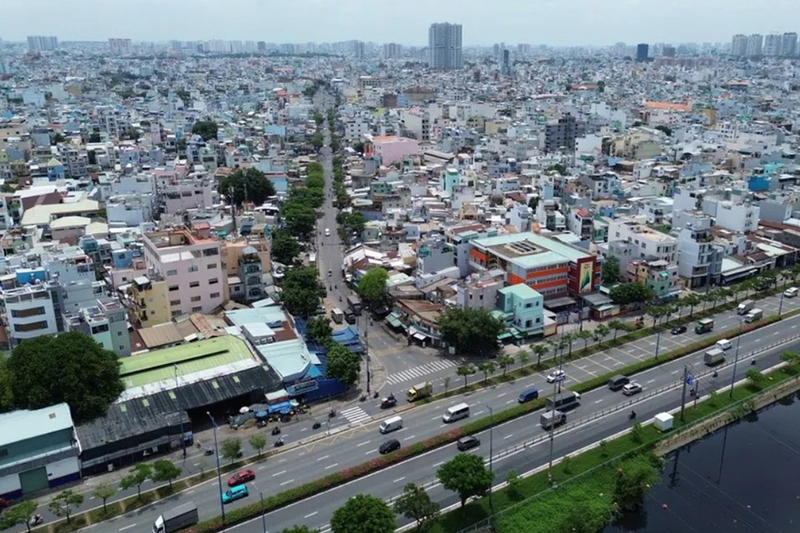 Một góc phường Bình Tiên, TP.HCM - Ảnh minh họa.