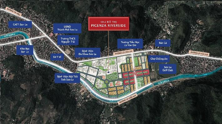 Picenza Riverside hưởng trọn hạ tầng đồng bộ, tiện ích hiện đại của khu vực. 