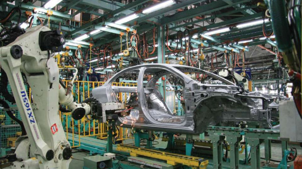 Một nhà máy sản xuất ô tô ở Phillipines.