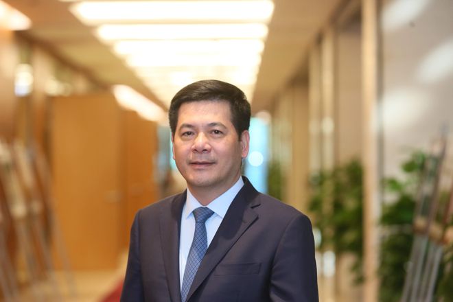 Ông Nguyễn Hồng Diên được giới thiệu phê chuẩn bổ nhiệm Bộ trưởng Bộ Công Thương - Ảnh: VGP