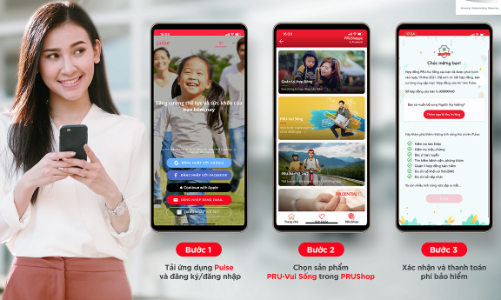 Prudential ra mắt giải pháp bảo hiểm trực tuyến 