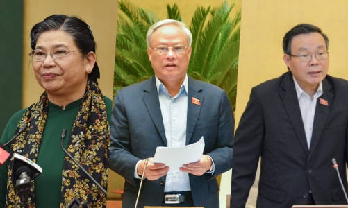Tiến hành miễn nhiệm 3 Phó chủ tịch Quốc hội