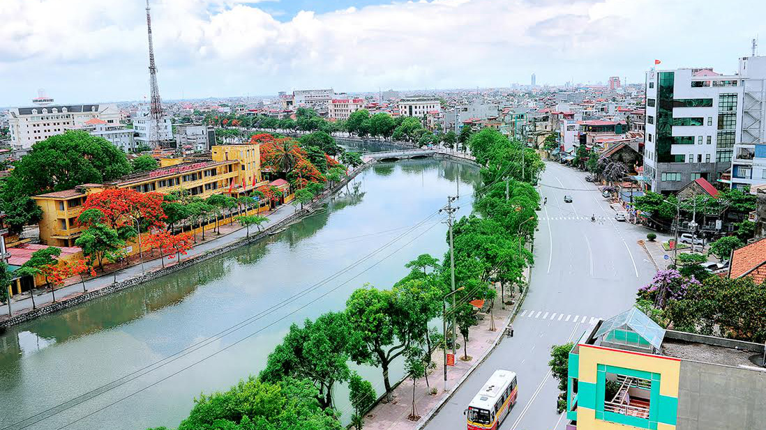 Một góc thành phố Hải Dương - Ảnh: Google Sites