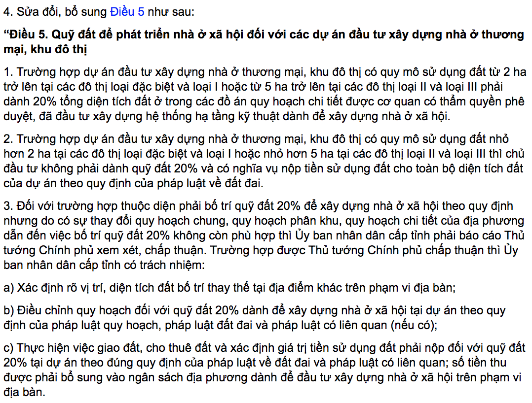 Nghị định số 49 (01/4/2021) sửa đổi bổ sung Điều 5 trong Nghị định 100 (năm 2015) của Chính phủ.