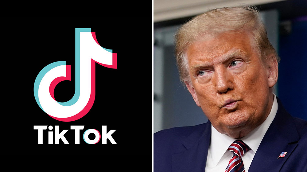 Chính quyền cựu Tổng thống Donald Trump từng buộc Bytedance phải bán Tiktok tại Mỹ - Ảnh: BbC
