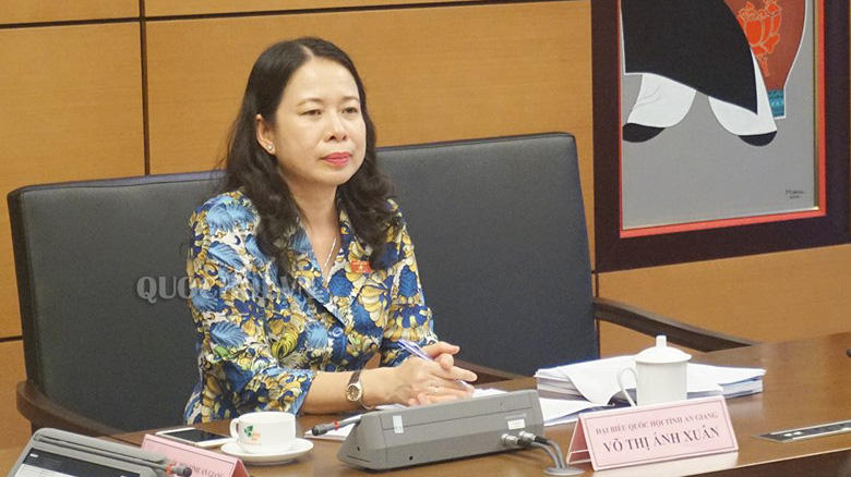 Bà Võ Thị Ánh Xuân - Ảnh: Quochoi.vn