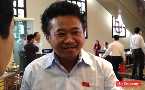 Ông Đặng Thành Tâm, Chủ tịch Hội đồng Quản trị Tổng công ty Phát triển Đô thị Kinh Bắc - Ảnh: Hải Vân.