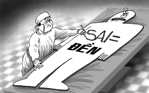 Số tiền Nhà nước phải bồi thường trong năm 2013 đã tăng gần năm lần số 
tiền bồi thường trung bình 3 năm trước đây vì đã phát sinh một số vụ 
việc có yêu cầu bồi thường lớn, bên cạnh đó, đã giải quyết xong một số 
vụ việc tồn đọng từ những năm trước - Minh họa: Thanh Niên.<br>