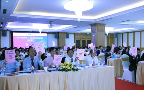 Đại hội đồng cổ đông LienVietPostBank thông qua chỉ tiêu chi trả cổ tức 12% cho năm 2017.<br>