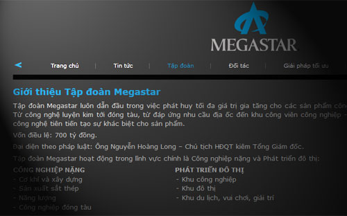 Có rất ít thông tin về tập đoàn này, ngoại trừ những gì chính họ công bố trên website của mình.