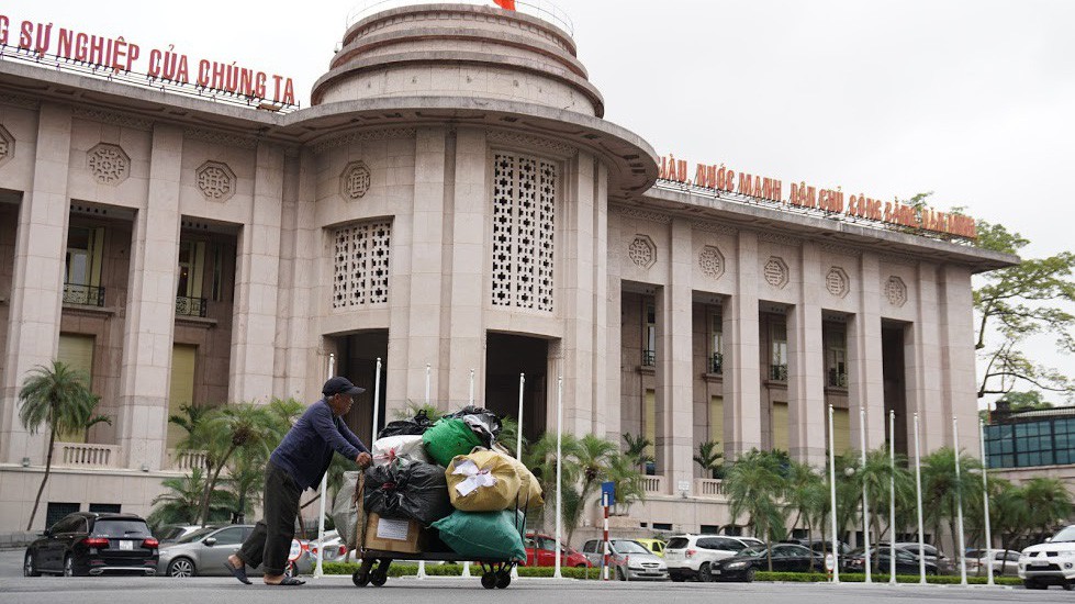 Trụ sở Ngân hàng Nhà nước tại Hà Nội - Ảnh: Quang Phúc.