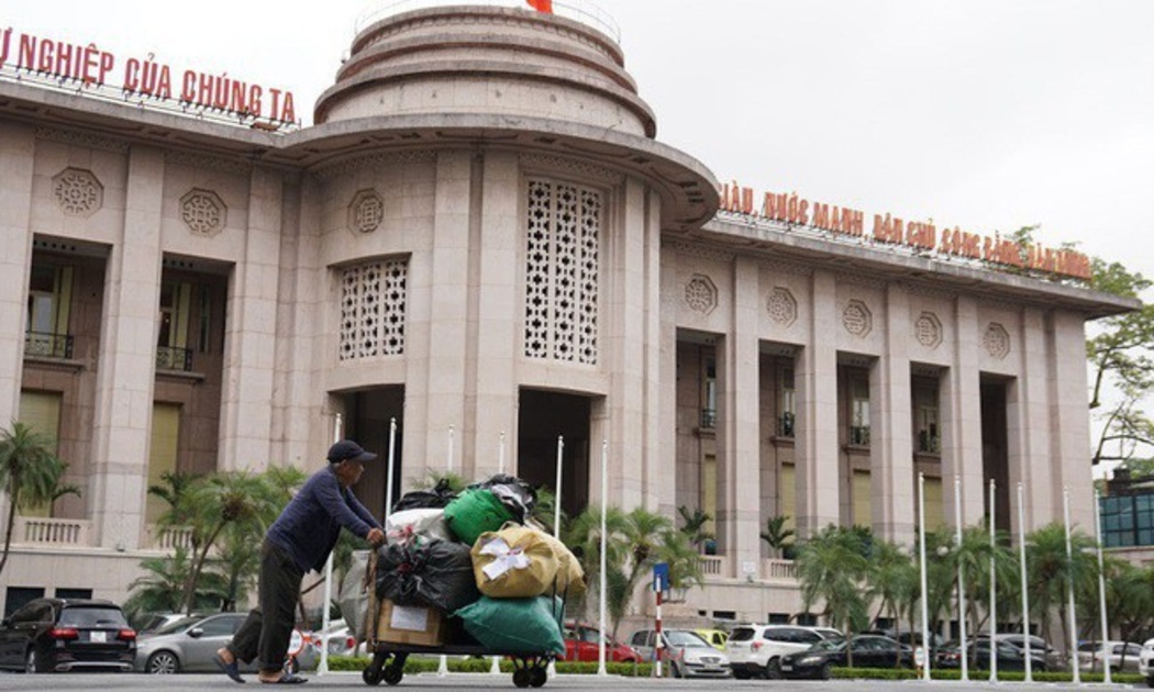 Trụ sở Ngân hàng Nhà nước tại Hà Nội - Ảnh: Quang Phúc. 