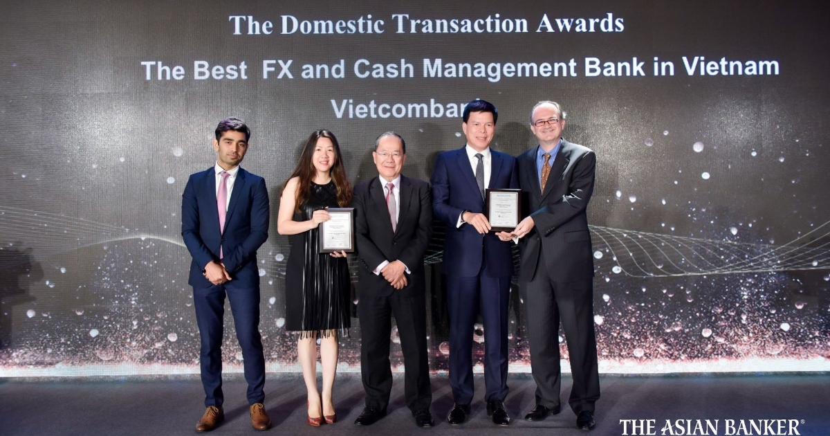 Vietcombank nhận hai giải thưởng từ The Asian Banker - VnEconomy