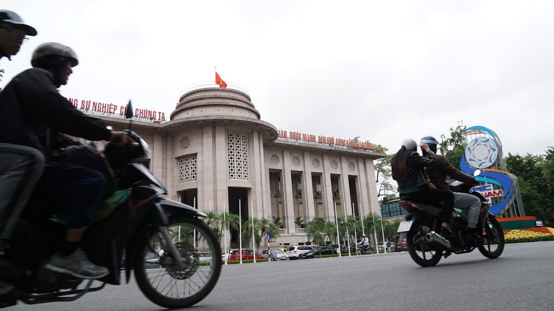 Trụ sở Ngân hàng Nhà nước tại Hà Nội - Ảnh: Quang Phúc.