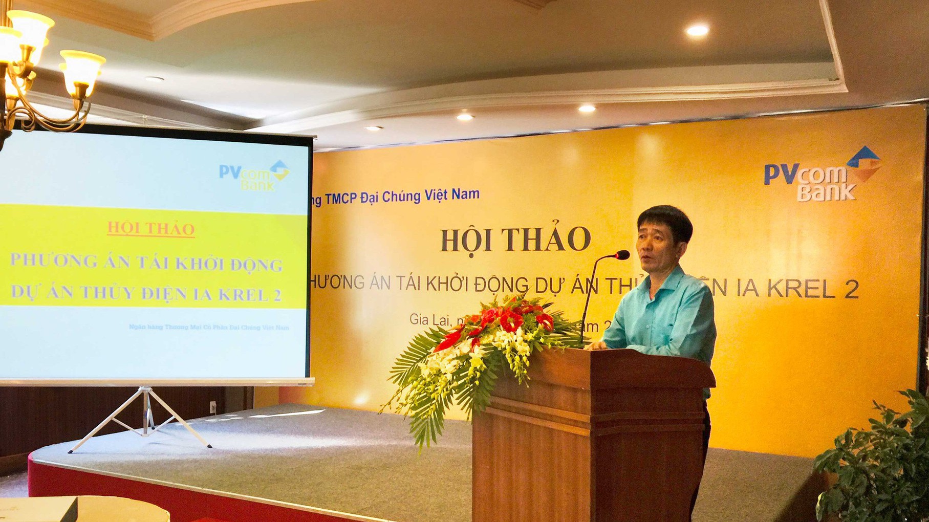 Phát biểu tại hội thảo, đại diện Ngân hàng Nhà nước khẳng định, việc thu giữ dự án Thủy điện Ia Krel 2 của PVcomBank hoàn toàn đúng quy định, là tín hiệu tích cực thể hiện tinh thần nghiêm túc của các tổ chức tín dụng trong việc nâng cao hiệu quả thực tế của Nghị quyết 42.