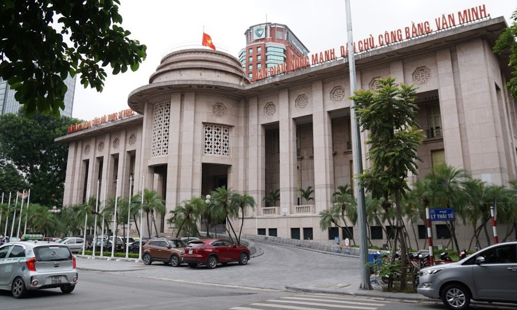 Trụ sở Ngân hàng Nhà nước - Ảnh: Quang Phúc.