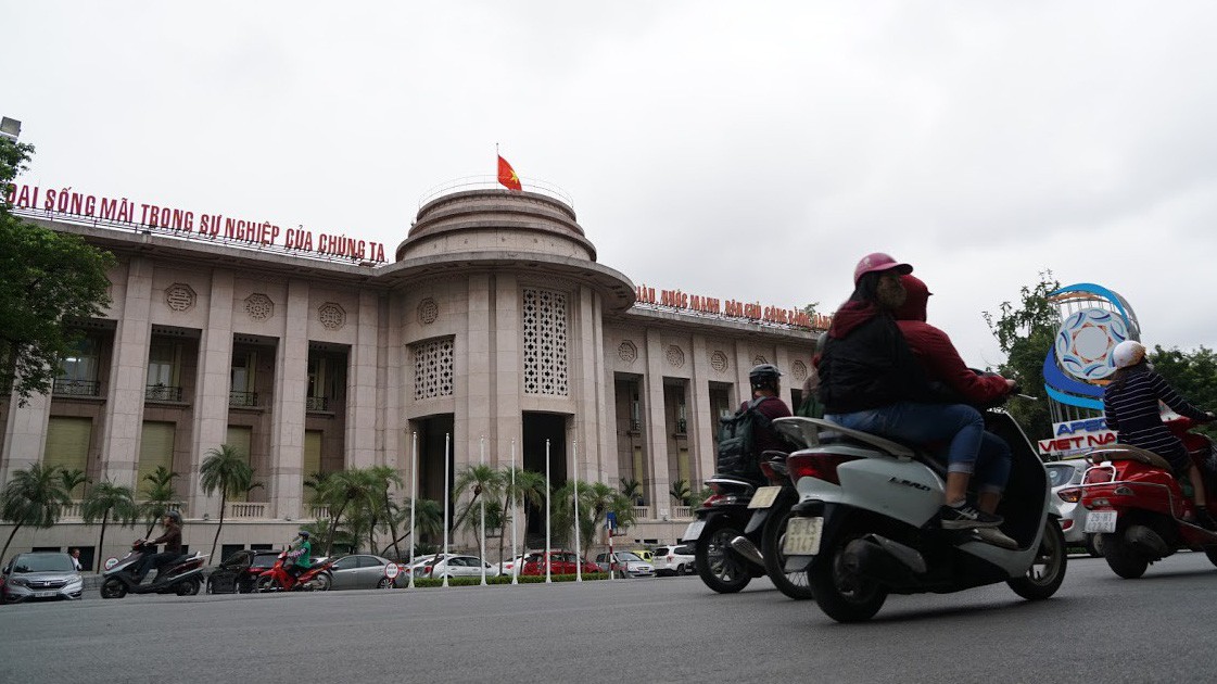 Trụ sở Ngân hàng Nhà nước tại Hà Nội - Ảnh: Quang Phúc.