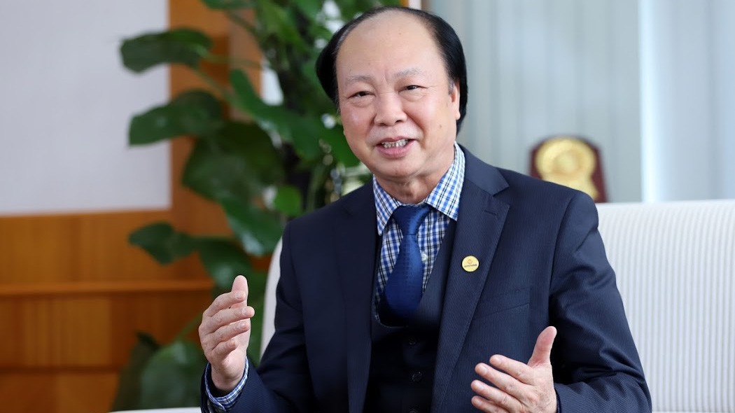 Ông Nguyễn Đình Thắng, Chủ tịch Hội đồng Quản trị Ngân hàng Bưu điện Liên Việt (LienVietPostBank) - Ảnh: Quang Phúc.