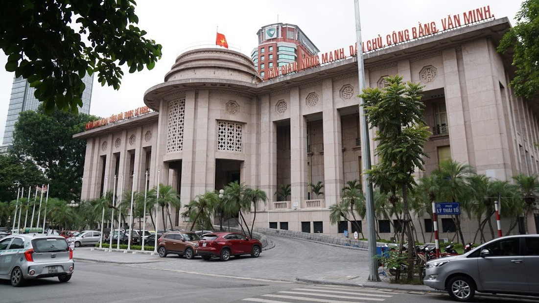 Trụ sở Ngân hàng Nhà nước tại Hà Nội - Ảnh: Quang Phúc.