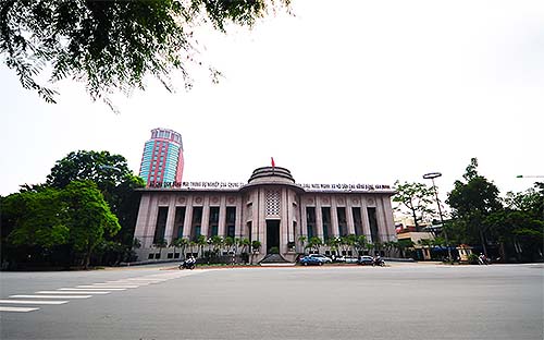 Trụ sở Ngân hàng Nhà nước tại Hà Nội.<br>