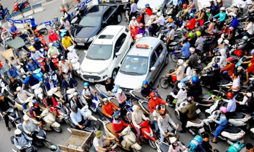 Hà Nội: 90% người được hỏi ủng hộ lộ trình cấm xe máy