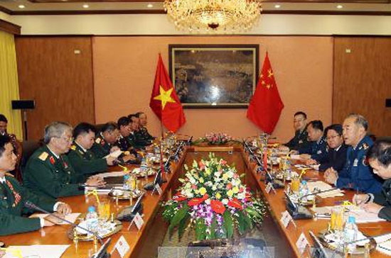 Đối thoại chiến lược quốc phòng cấp thứ trưởng Việt Nam – Trung Quốc lần thứ ba - Ảnh: TTXVN.