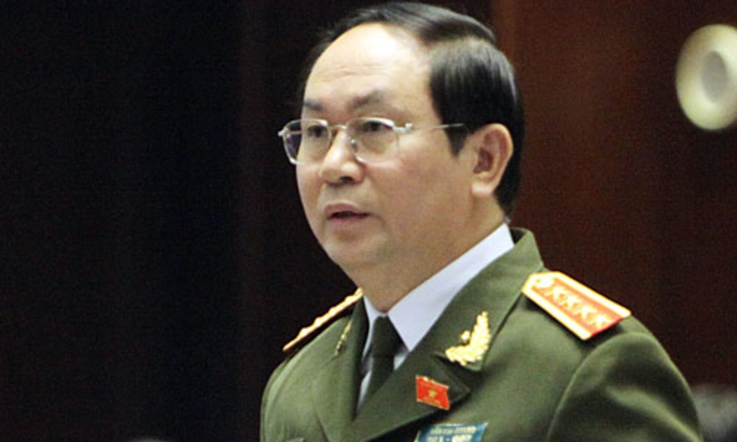Bộ trưởng Bộ Công an Trần Đại Quang.