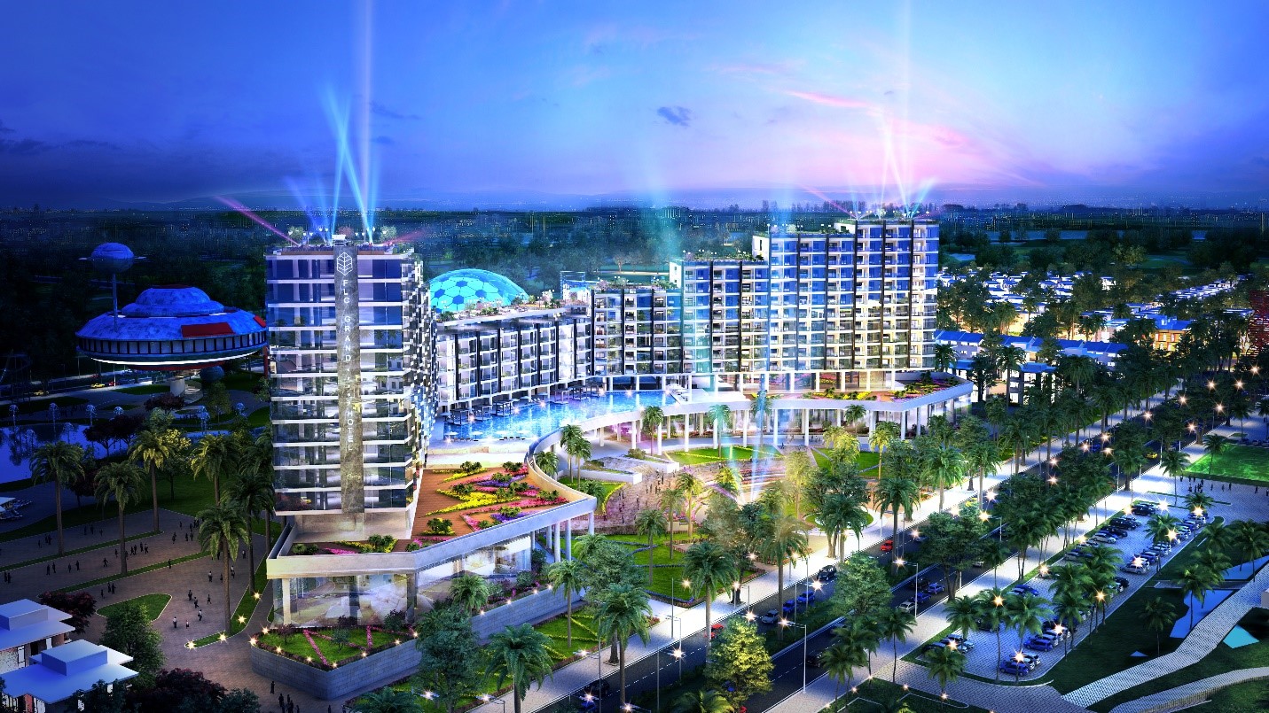 Giai đoạn hai của dự án mang tên FLC Lux City đang được gấp rút hoàn thiện với nhiều sản phẩm độc đáo.