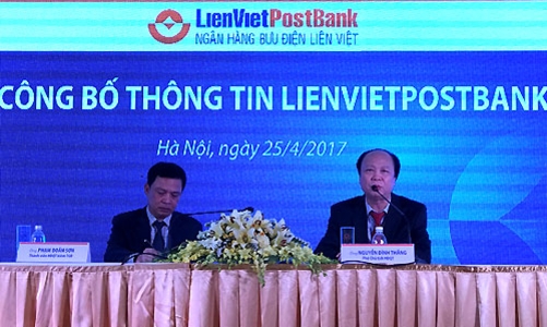 LienVietPostBank bổ nhiệm hai phó chủ tịch