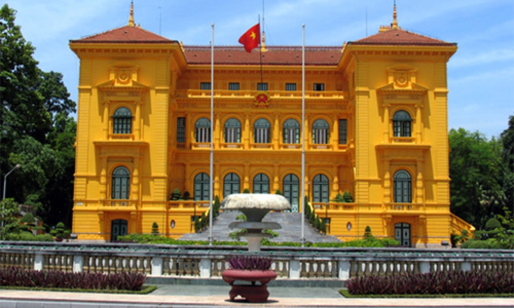 Phủ Chủ tịch tại Hà Nội.<br>