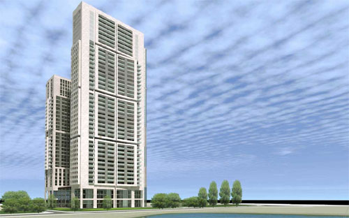 Phối cảnh một dự án căn hộ cao cấp tại Tp.HCM. Việt Nam hiện đang có những điều kiện chặt chẽ hơn so với hầu hết các 
nước ASEAN khác trong vấn đề sở hữu nhà ở của người nước ngoài.<br>