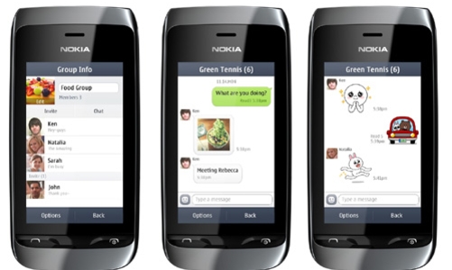 LINE bắt tay với Nokia Asha, tháng 3 phát hành tại Việt Nam