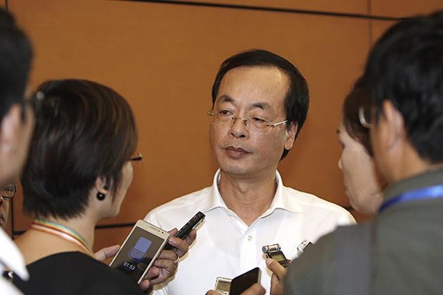 Thứ trưởng Bộ Xây dựng Phạm Hồng Hà, nguyên bí thư Tỉnh ủy Nam Định - Ảnh: Việt Hưng.<br>