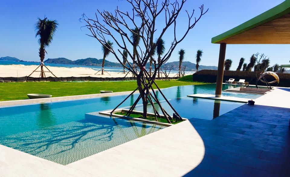 Nhiều hạng mục tại dự án FLC Quy Nhơn đã được hoàn tất.<br>