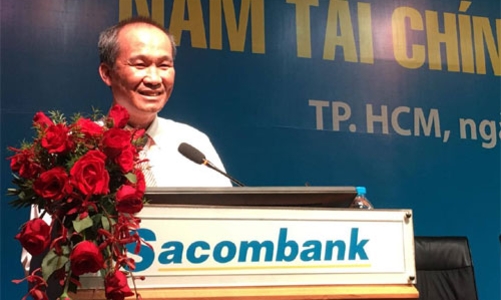 Sacombank muốn đổi mã chứng khoán STB thành SCM