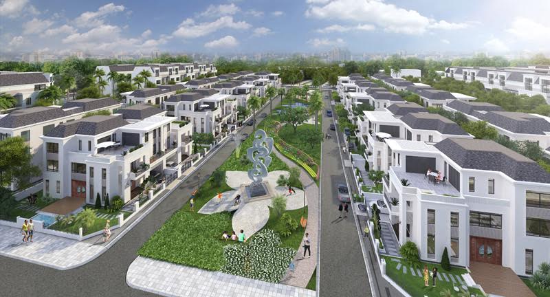 Do West Green Design (Canada) thiết kế, The Botanica mang phong cách tân cổ điển. Nằm dọc hai bên trục cảnh quan chính và xen kẽ giữa các tiện ích của dự án là vườn hoa súng, đồi hoa, sân chơi trẻ em, làn xe đạp thân thiện, sân tennis, đường chạy bộ…