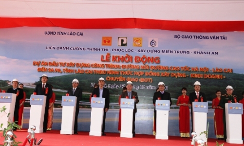 Liên danh 4 nhà thầu thi công đường nối cao tốc lên Sa Pa