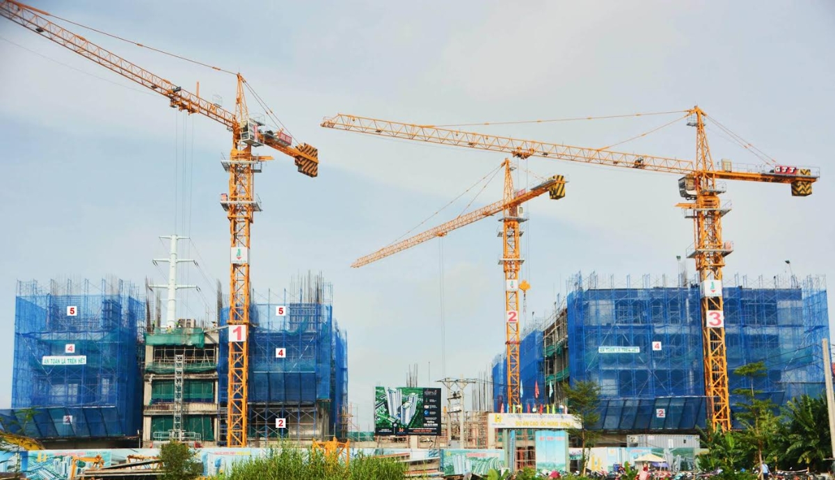 Tính đến thời điểm hiện tại, dự án đã hoàn thành xây dựng đến sàn tầng 6.