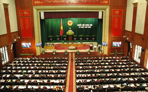 Quốc hội giao Chính phủ công khai quyết toán ngân sách nhà nuớc năm 
2011, đồng thời kiểm điểm trách nhiệm, xử lý nghiêm, kịp thời các sai 
phạm trong quản lý, điều hành ngân sách và báo cáo kết quả với Quốc hội 
khi trình báo cáo quyết toán ngân sách nhà nước năm 2012.