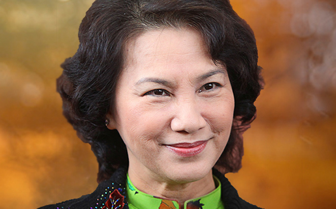 Tân Chủ tịch Quốc hội, bà Nguyễn Thị Kim Ngân - Ảnh: TT.<br>