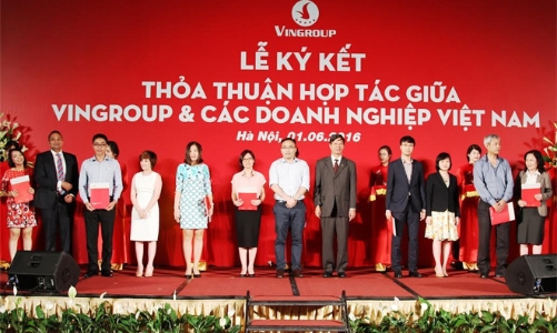 Vingroup bắt đầu chương trình “cộng sinh” với 250 doanh nghiệp Việt