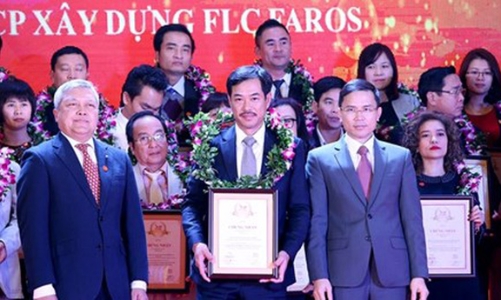 FLC Faros vào top 500 doanh nghiệp lớn nhất Việt Nam 2016