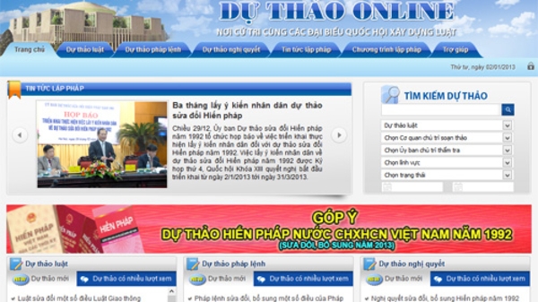 Yêu cầu phản ánh chính xác ý kiến nhân dân về sửa Hiến pháp