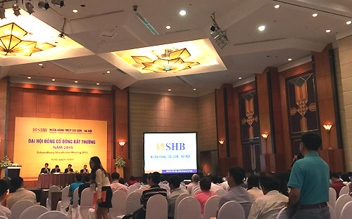 Sau sáp nhập VVF, SHB dự tính kết quả kinh doanh sẽ bắt đầu chuyển biến 
hơn từ năm tới, với lợi nhuận trước thuế dự kiến năm 2016 là 1.391 tỷ 
đồng, năm 2017 là 1.596 tỷ đồng.