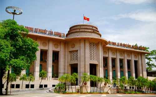 Trụ sở Ngân hàng Nhà nước tại Hà Nội.<br>